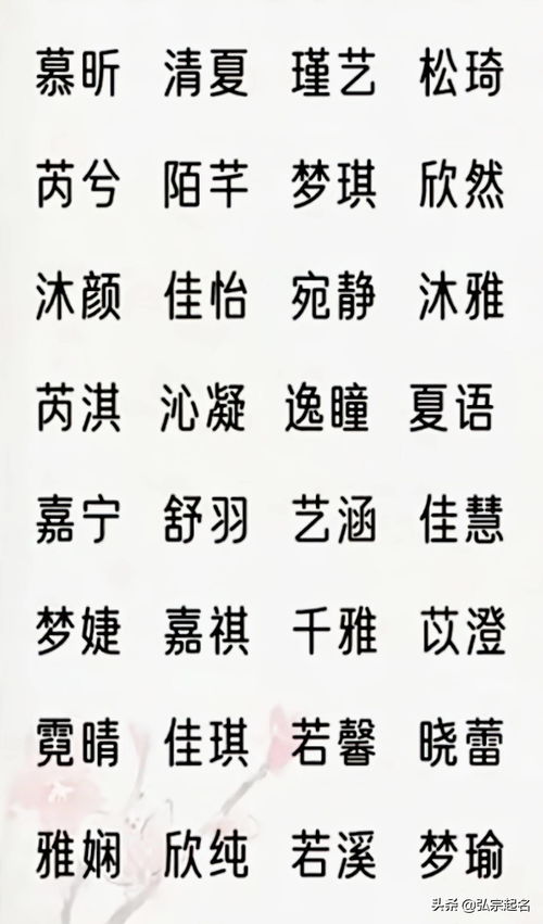 梁颖欣名字的含义