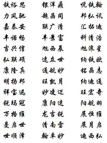 周易起名网取名大全