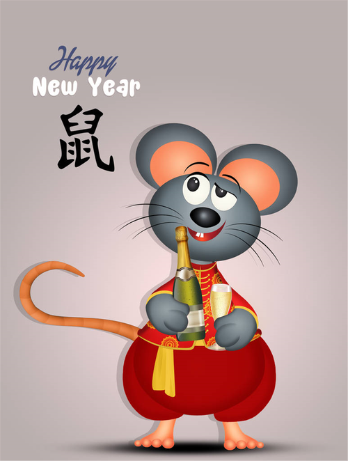 鼠生肖图片素材头像