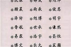 古人名字和字号文化常识